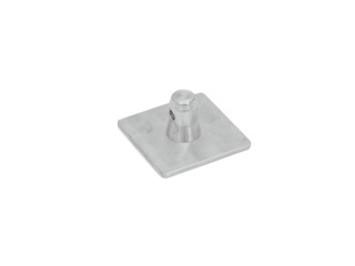 ALUTRUSS SINGLELOCK base plate SBPM (square) MALE