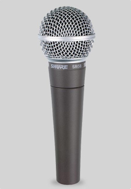 SHURE -Mikrofon dynamiczny SM58 LCE