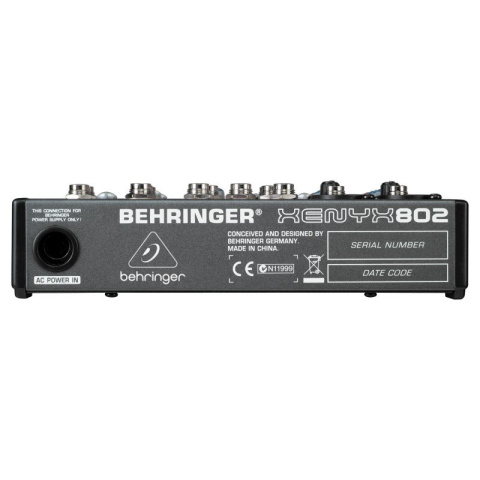 BEHRINGER XENYX 802 - 8-kanałowy mikser XENYX 802