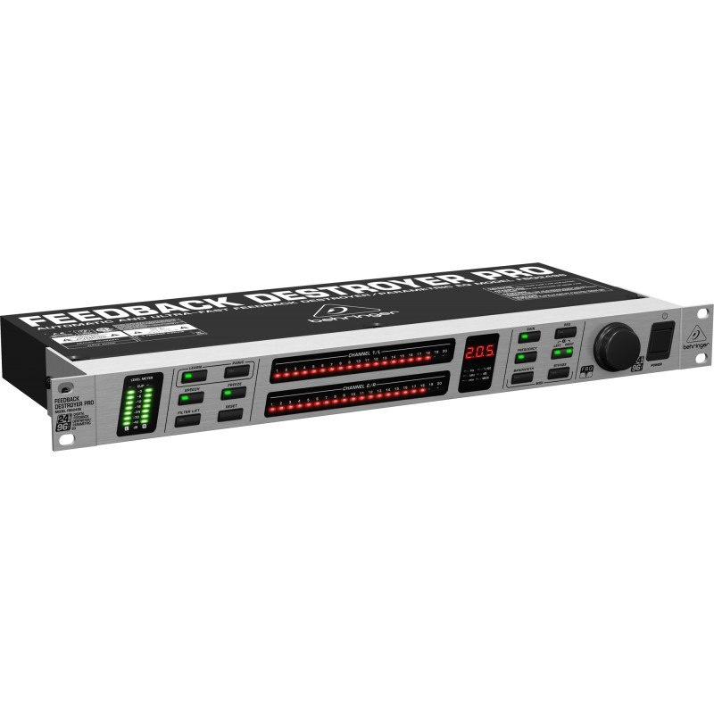 BEHRINGER FBQ2496 - eliminator sprzężeń/korektor parametryczny BEHRINGER FBQ2496 - eliminator sprzężeń/korektor parametryczny