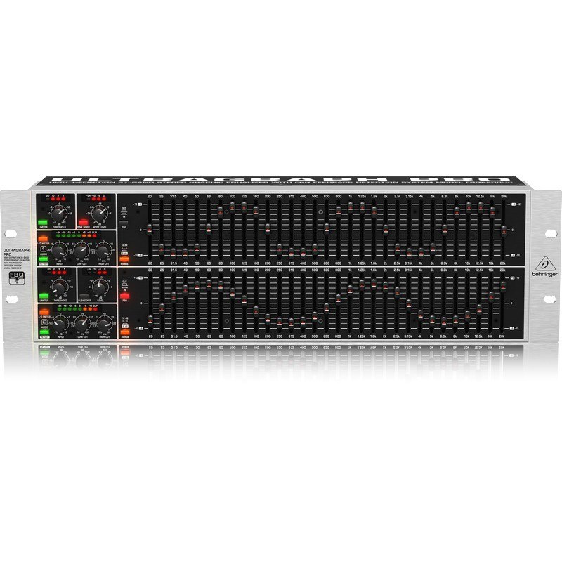 BEHRINGER FBQ6200HD – 31 pasmowy korektor graficzny BEHRINGER FBQ6200HD – 31 pasmowy korektor graficzny
