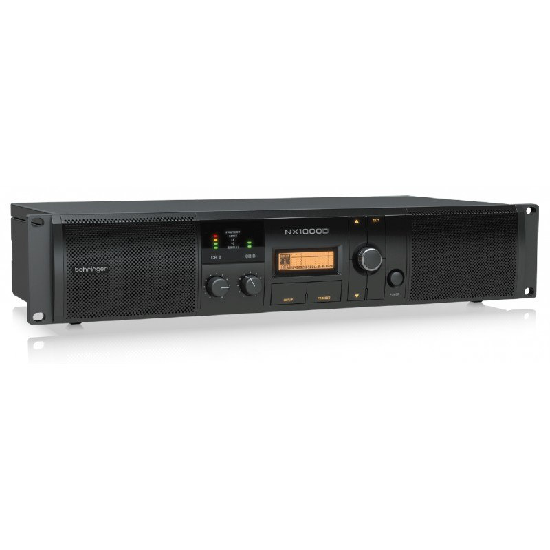 BEHRINGER NX1000D - cyfrowy wzmacniacz 1000W z DSP BEHRINGER NX1000D - cyfrowy wzmacniacz 1000W z DSP
