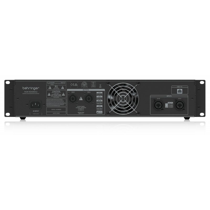 BEHRINGER NX1000D - cyfrowy wzmacniacz 1000W z DSP BEHRINGER NX1000D - cyfrowy wzmacniacz 1000W z DSP