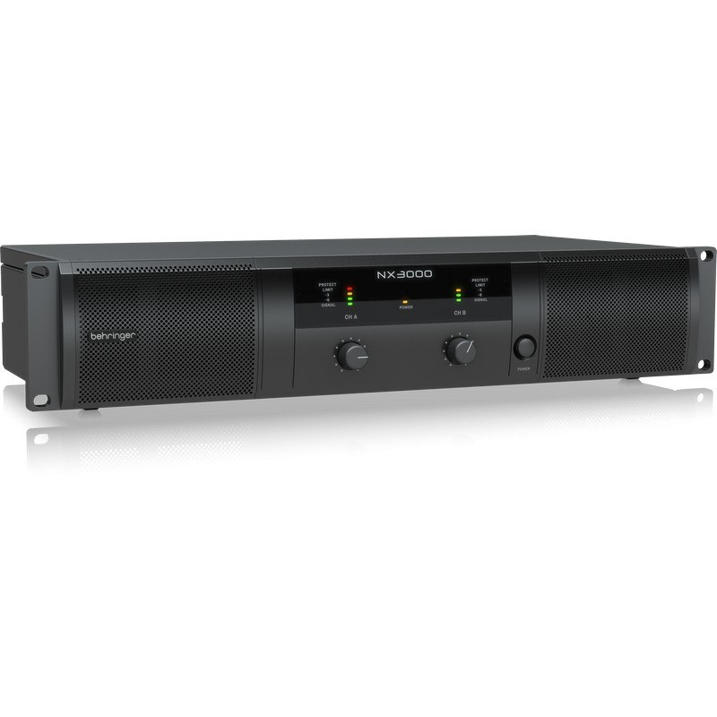BEHRINGER NX3000 - cyfrowy wzmacniacz 3000W BEHRINGER NX3000 - cyfrowy wzmacniacz 3000W