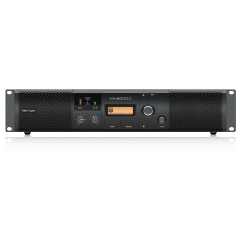 BEHRINGER NX3000D - cyfrowy wzmacniacz mocy 3000W z DSP BEHRINGER NX3000D - cyfrowy wzmacniacz mocy 3000W z DSP