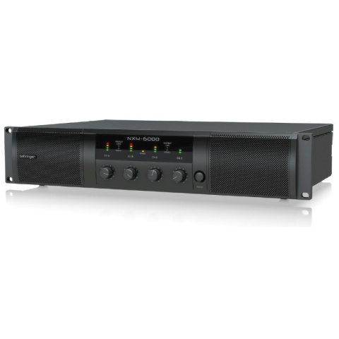 BEHRINGER NX4-6000 - cyfrowy wzmacniacz mocy 6000 W z 4 kanałami BEHRINGER NX4-6000 - cyfrowy wzmacniacz mocy 6000 W z 4 kanałami