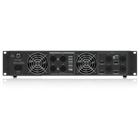 BEHRINGER NX4-6000 - cyfrowy wzmacniacz mocy 6000 W z 4 kanałami BEHRINGER NX4-6000 - cyfrowy wzmacniacz mocy 6000 W z 4 kanałami