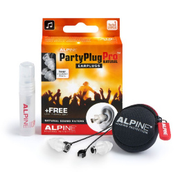 ALPINE - Party Plug Pro Natural - muzyczne stopery, zatyczki