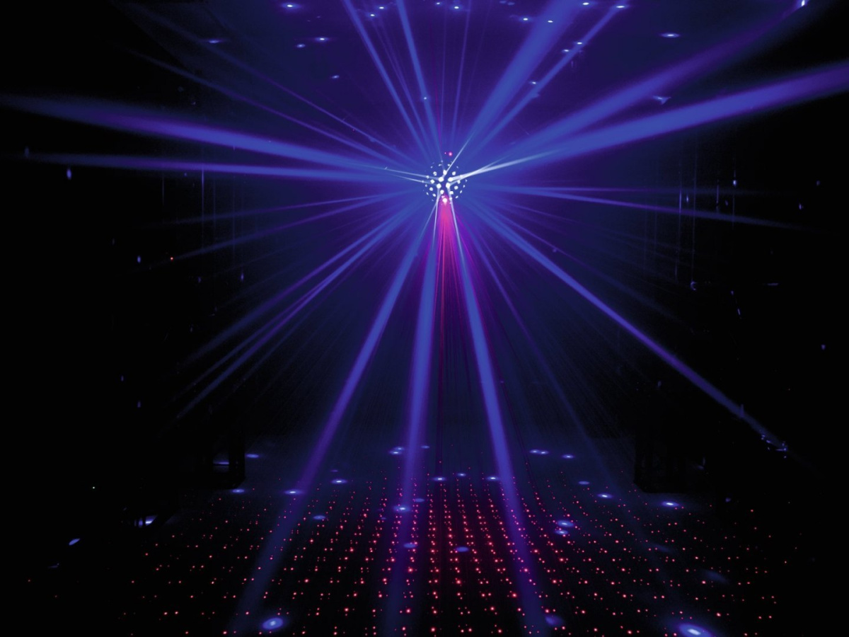 EUROLITE - LED B-40 kula z efektem lasera