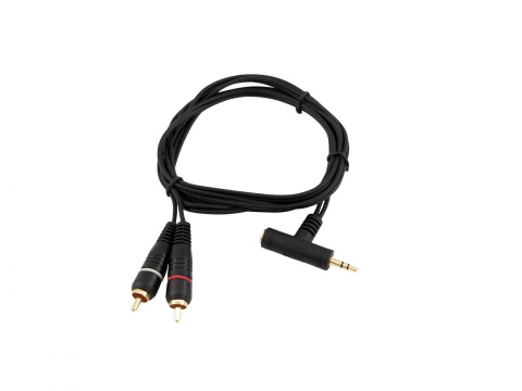 3.5mm jack stereo/2xRCA 1.5m Omnitronic