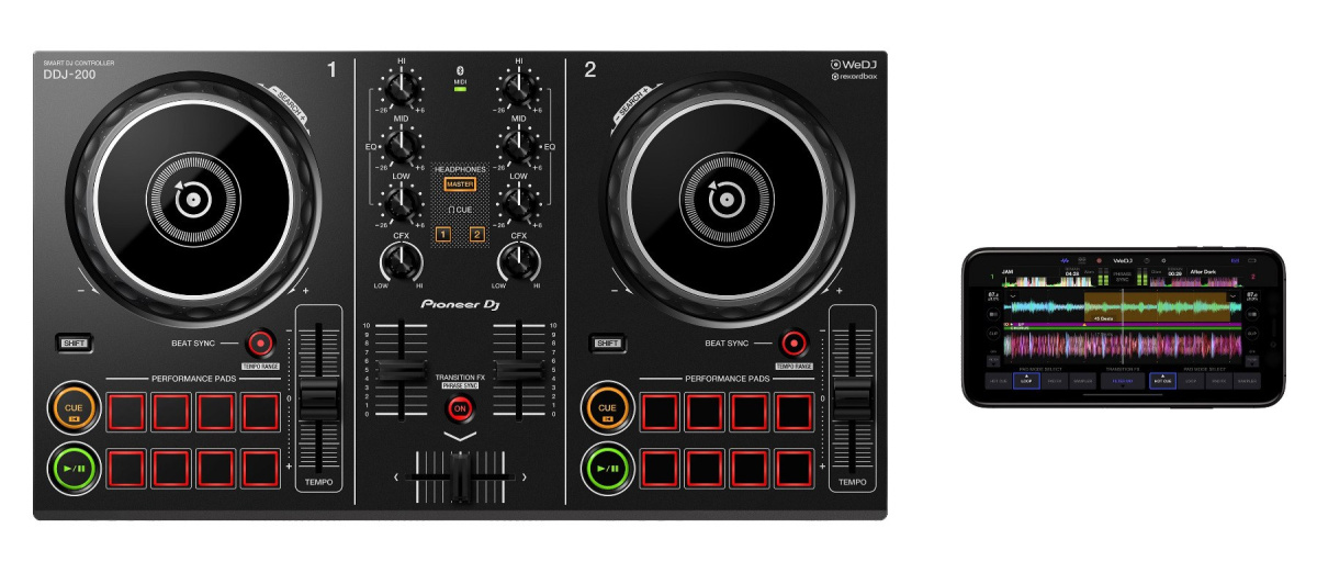 PioneerDJ DDJ-200 kontroler DJ