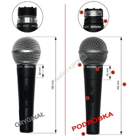 SHURE SM 58 SE mikrofon dynamiczny z włącznikiem