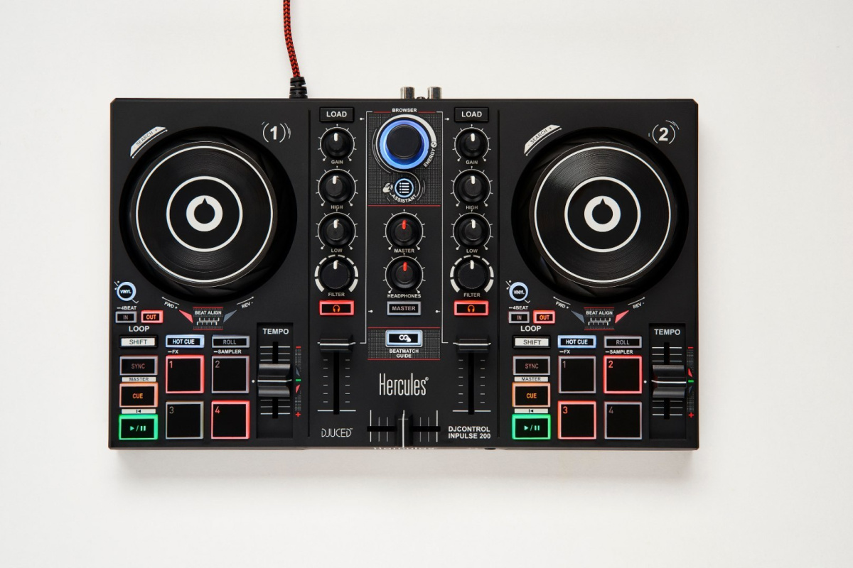 Hercules DJ - Inpulse 200 kontroler dla DJa Hercules DJ - Inpulse 200 kontroler dla DJa