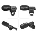 BOYA BY-BM3011 Mikrofon pojemnościowy z kablami audio TRS i TRRS
