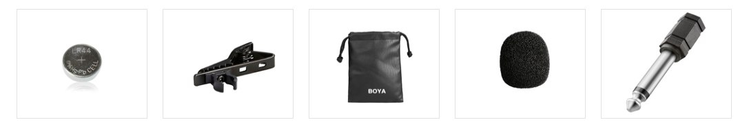 BOYA BY-M1 Uniwersalny mikrofon krawatowy smartfon, aparat BOYA BY-M1 Uniwersalny mikrofon krawatowy smartfon, aparat