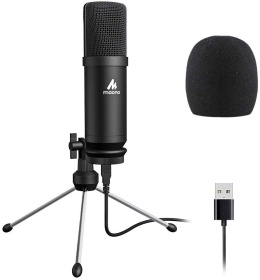 MAONO AU-A04TR USB mikrofon pojemnościowy 192KHZ/24BIT podcasty, gamming, youtube