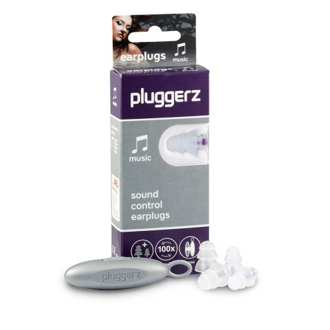 Pluggerz Uni Fit Music - 4 szt. zatyczek w komplecie