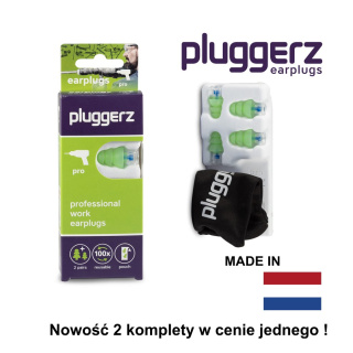 Pluggerz Uni Fit PRO- 4 sztuki stoperów do pracy