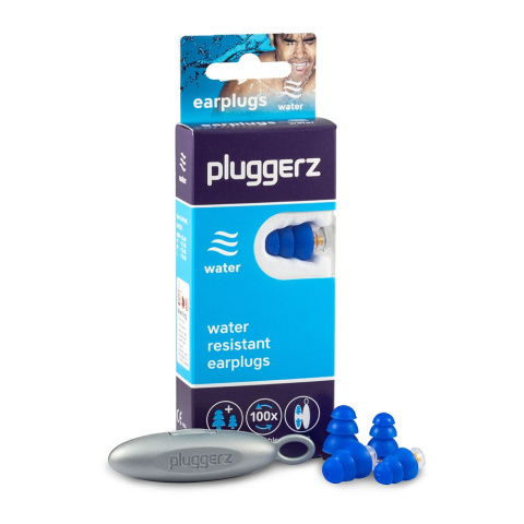 Pluggerz Uni Fit Water - zatyczki, stopery do pływania 4 sztuki