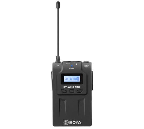 BOYA BY-WM8 PRO-K2 - ZESTAW BEZPRZEWODOWY Z 2 MIKROFONAMI LAVALIER do kamer , aparatów