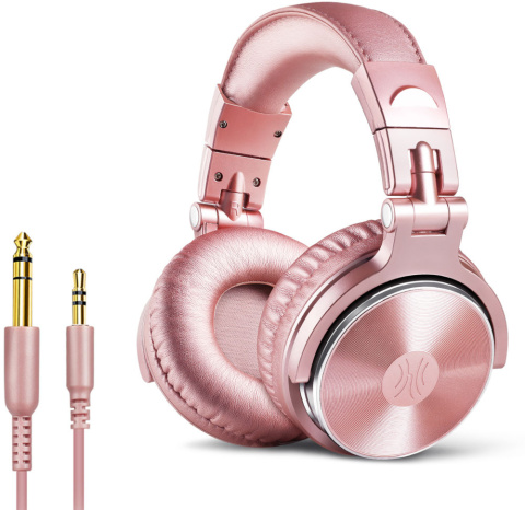 DJ SŁUCHAWKI WOKÓŁUSZNE ONEODIO PRO-10 AUDIO PINK