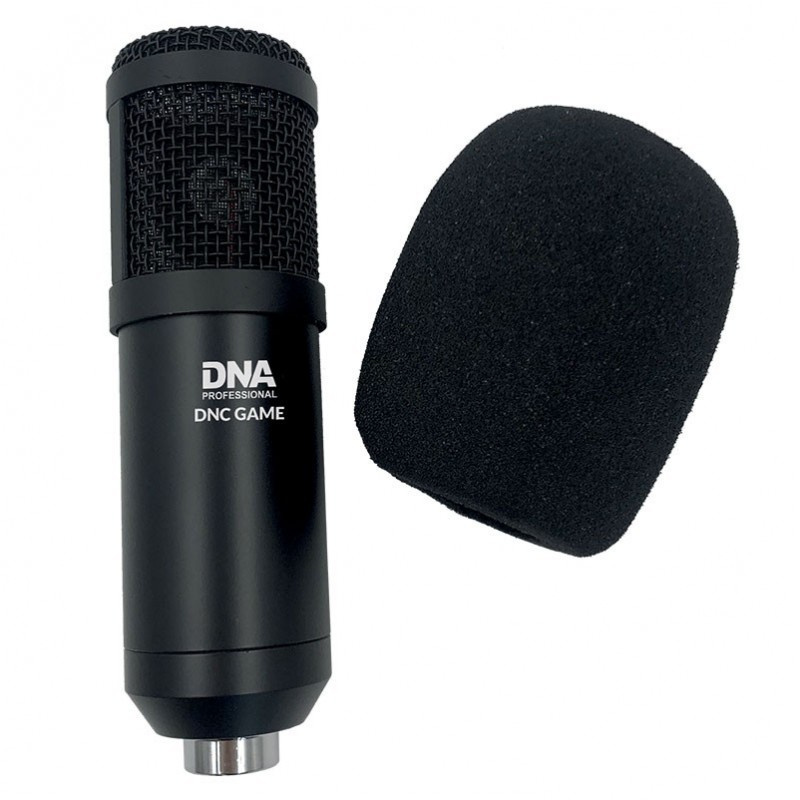 DNA DNC GAME mikrofon pojemnościowy studyjny XLR USB DNA DNC GAME mikrofon pojemnościowy studyjny XLR USB