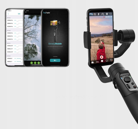 GIMBAL 3-Osiowy na Telefon Hohem iSteady Mobile+