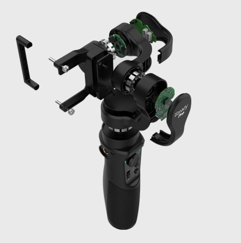 Gimbal, stabilizator HOHEM iSteadyPro do kamer GoPro HERO 7 BLACK, AEE, SONY, XIAOMI, SJCAM