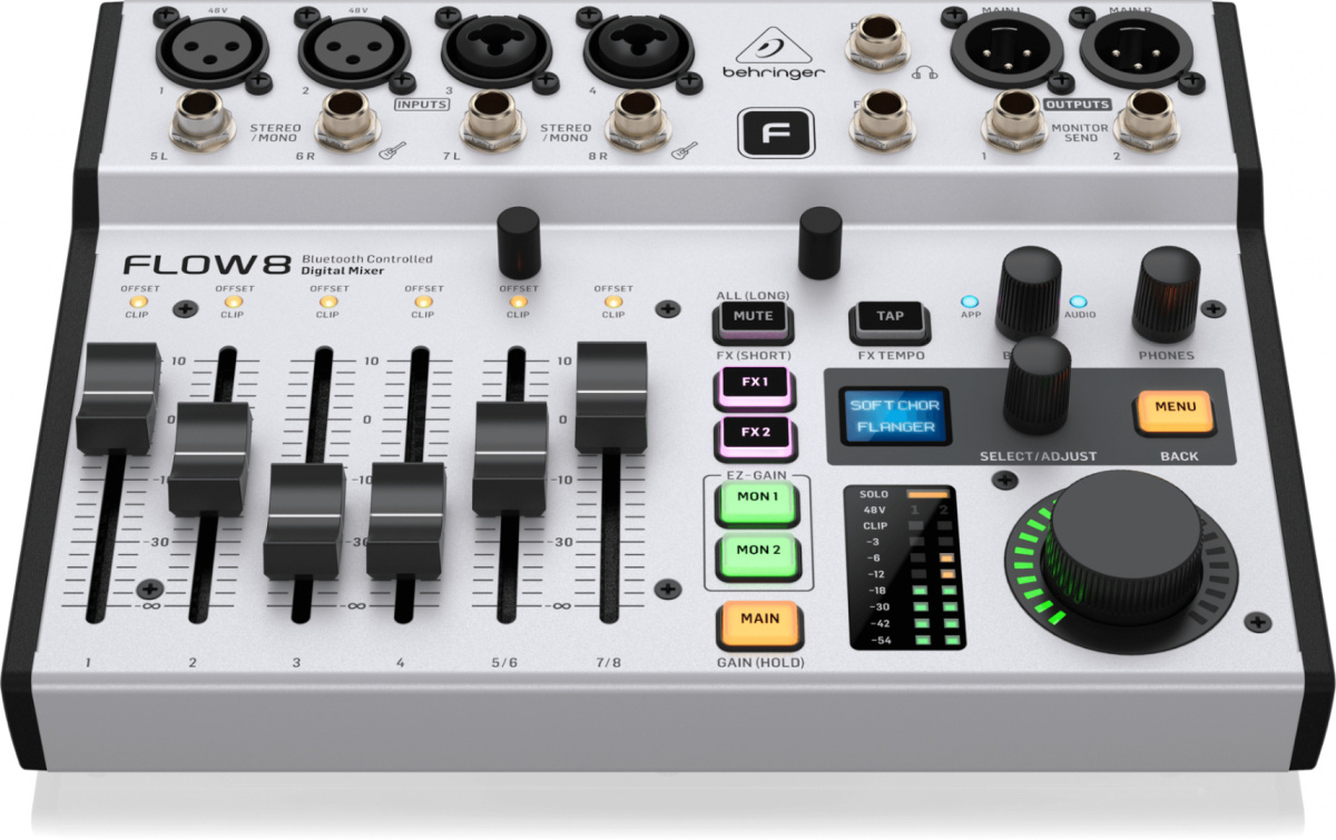 MIKSER CYFROWY BEHRINGER FLOW 8 MIKSER CYFROWY BEHRINGER FLOW 8