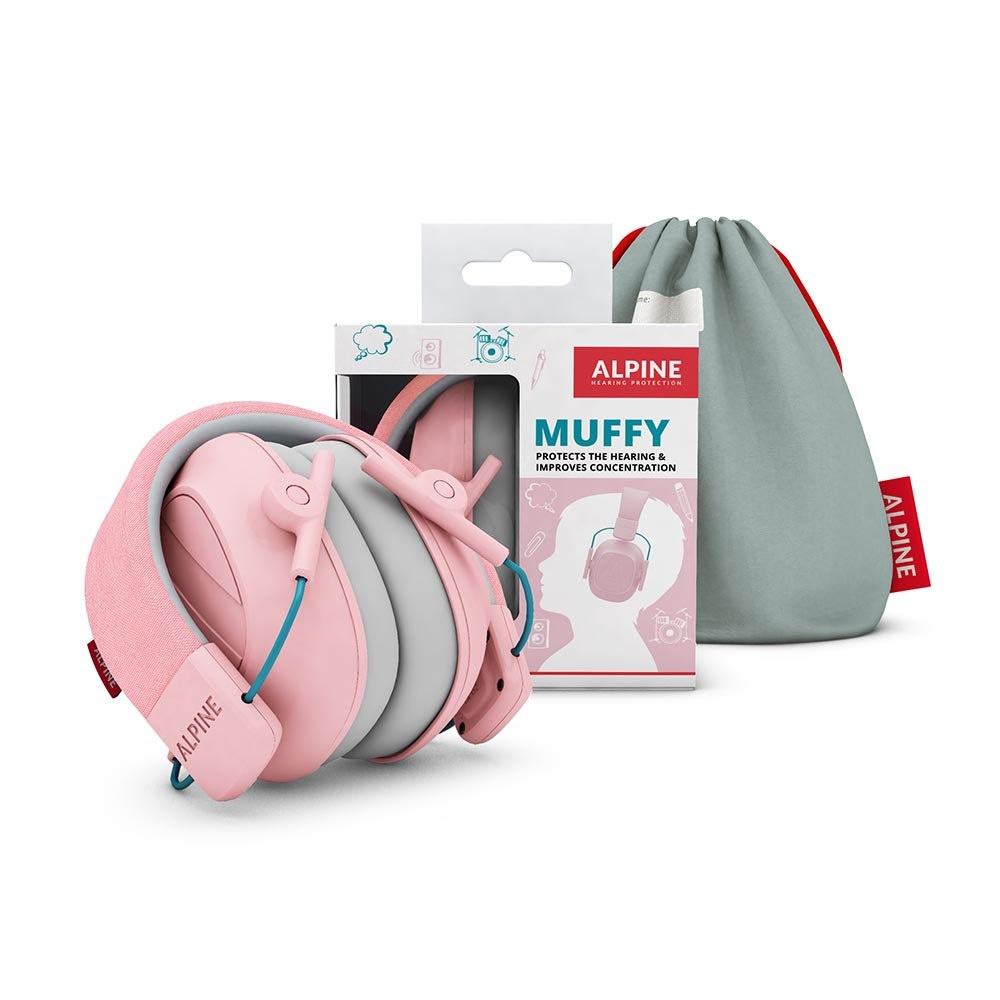 Nauszniki Alpine Muffy Kids - różowe Nauszniki Alpine Muffy Kids - różowe