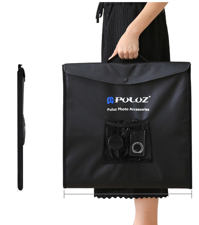 PULUZ namiot bezcieniowy 40x40 do zdjęć z LED oswietleniem PULUZ namiot bezcieniowy 40x40 do zdjęć z LED oswietleniem