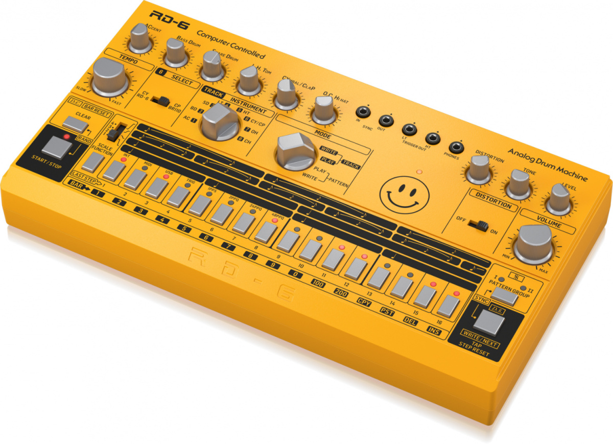 RD-6-AM Behringer analogowa maszyna perkusyjna RD-6-AM Behringer analogowa maszyna perkusyjna