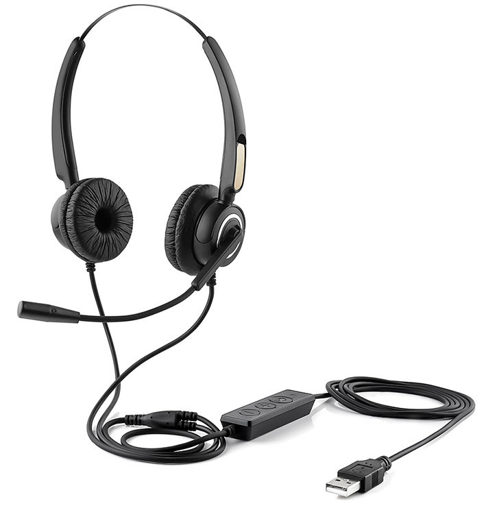VH510D ZESTAW SŁUCHAWKOWY USB DO SKYPE ROZMÓW VH510D ZESTAW SŁUCHAWKOWY USB DO SKYPE ROZMÓW