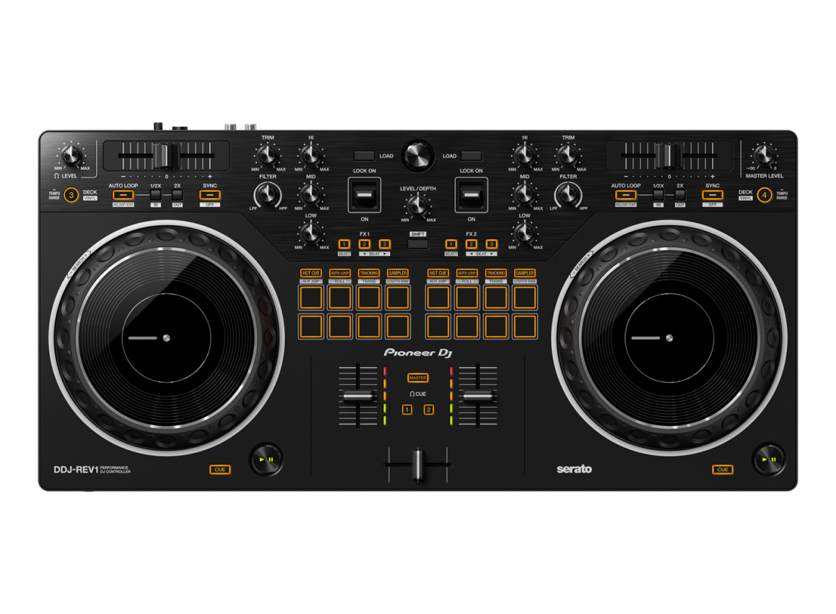PioneerDJ DDJ-REV1 kontroler DJ do skreczowania Serato DJ Lite