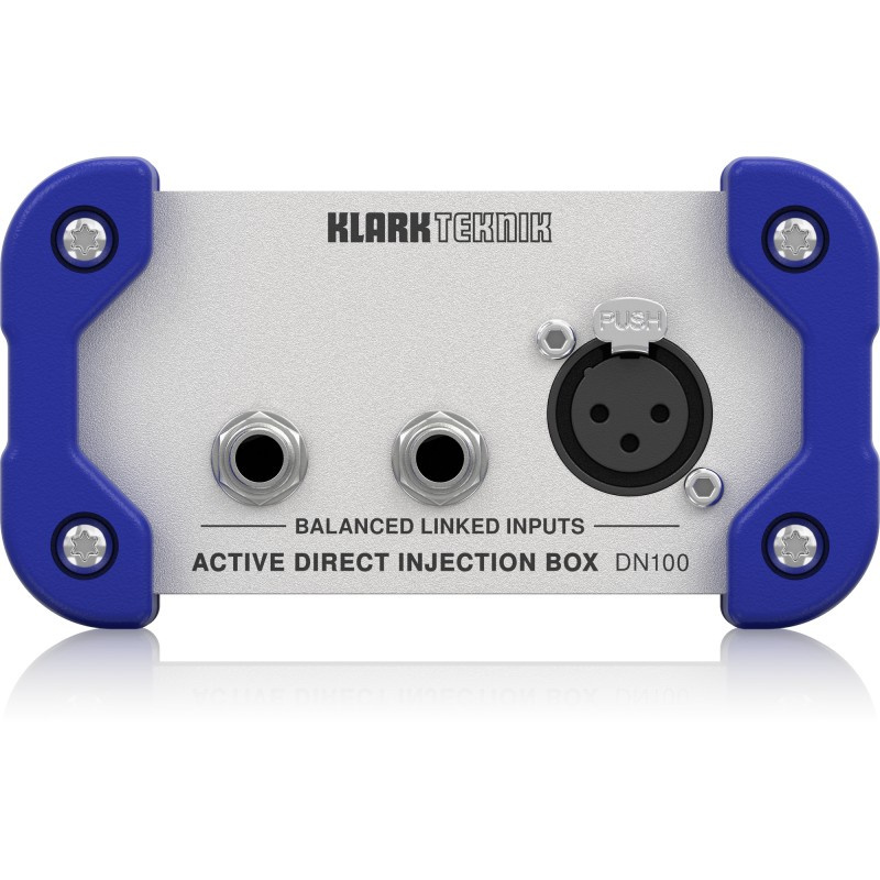Klark Teknik DN100 V2 DI-Box aktywny o poszerzonym zakresie dynamiki