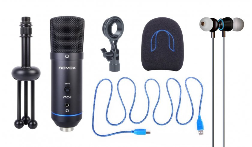 Novox NC 1 CLASS – pojemnościowy mikrofon USB Novox NC 1 CLASS – pojemnościowy mikrofon USB