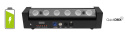 EUROLITE AKKU Bar-6 Glow QCL Flex QuickDMX akumulatorowy Led Bar