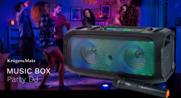 Głośnik Bluetooth Music Box Party DJ