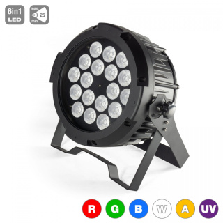 LED PAR 18x15W RGBWA+UV IP65