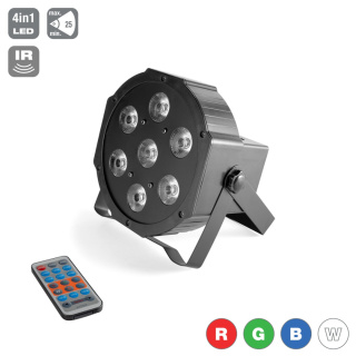 Led Par 56 Flash 7x10W RGBW + PILOT