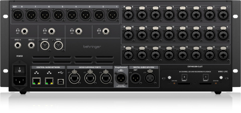 Behringer WING RACK – 48-kanałowy cyfrowy mikser w obudowie rack 4U