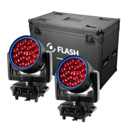 FLASH - ART WashFX 1000 IP65 2 szt plus kufer