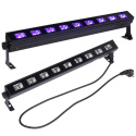 LIGHT4ME LISTWA, LED BAR UV 9 X 3W