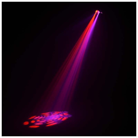 PARTY BOX efekt disco LED ball laser stroboskop gobo