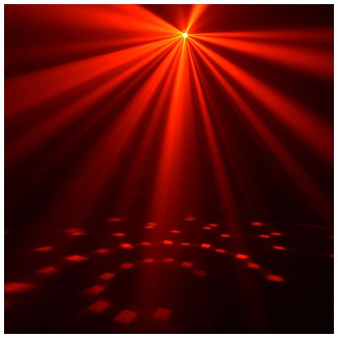 PARTY BOX efekt disco LED ball laser stroboskop gobo