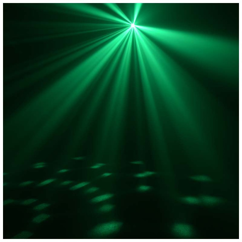 PARTY BOX efekt disco LED ball laser stroboskop gobo