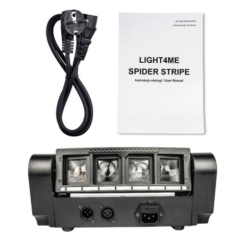 SPIDER STRIPE efekt LED disco stroboskop