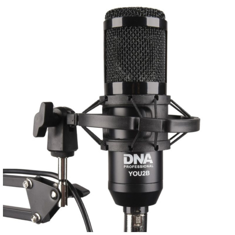 zestaw do domowego studia DNA YOU2B - mikrofon interfejs audio statyw okablowanie