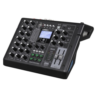 DNA MIX-EFF 4 analogowy mikser dźwięku 4 kanały USB MP3 Bluetooth Phantom +48V DSP EQ efekty dźwiękowe