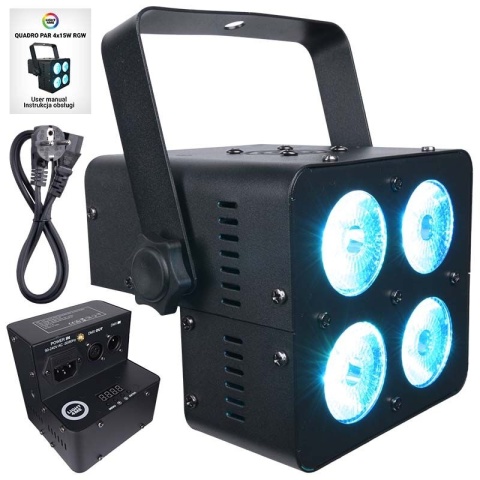 Light4Me Quadro PAR 4x15W RGBW – Reflektor Sceniczny LED